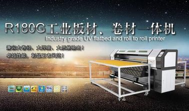 China Impressão a cores UV da máquina de impressão 8 do rolo da alta velocidade 1440 DPI fornecedor